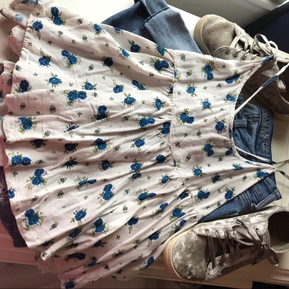 Delias Floral Tank Top Size S - Picture 3 of 7